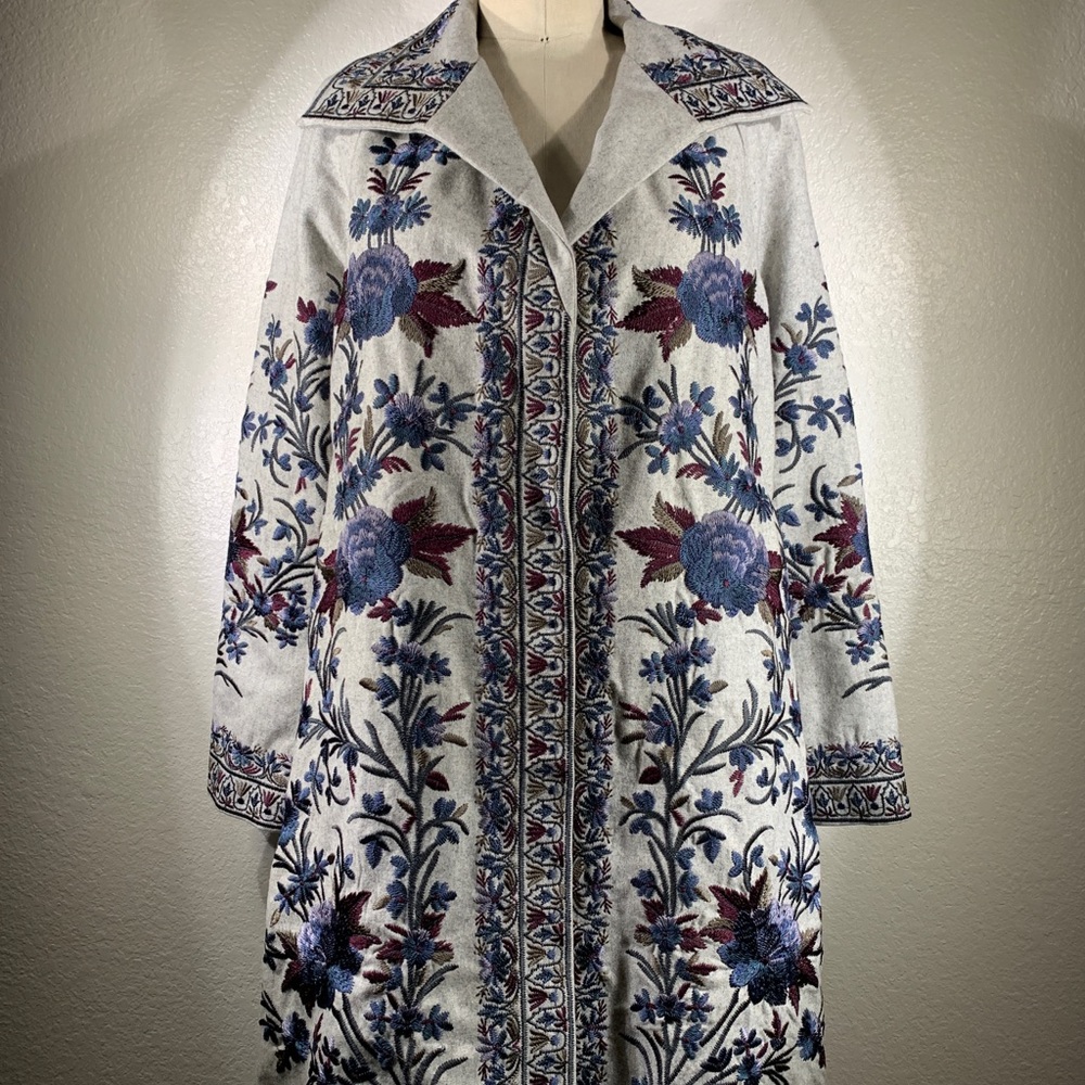 Biya by Johnny Was Estent Dolman Coat in Klo’ M NWT